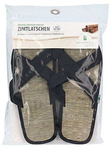 ZIMTLATSCHEN Baumwolle Gr.41/42 schwarz 1 St