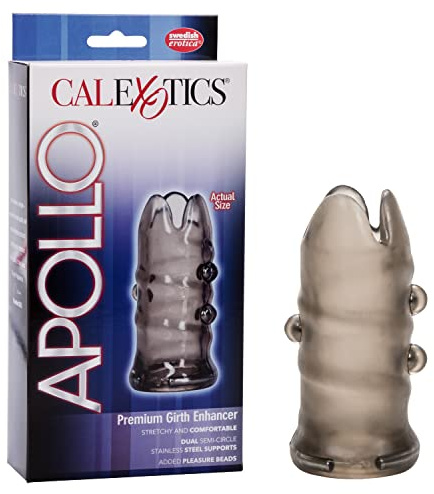 CalExotics Novelties Apollo Premium Girth Enhancers, Smoke