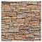 murando Vlies Tapete Deko Panel Fototapete Wandtapete Wanddeko 10 m Tapetenrolle Mustertapete Wandtapete modern design Dekoration - Steine Steinwand Steinoptik Braun f-A-0020-j-d