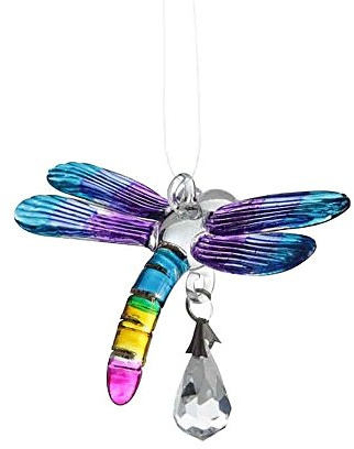 Wild Things Geschenke Fantasy Glas Tropical Libelle NEU 5054-trp