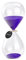 SWISSELITE Sanduhr-Sanduhren, inspiriertes Glas für Zuhause, Schreibtisch, Bürodekoration (21,6 cm - 60 Minuten, lila)