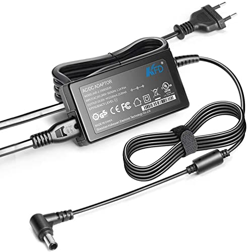 KFD 19V 2,53A Netzteil Ladegerät Netzkabel für LG Monitor 32mp58hq 29um69g E1942C-BN 20EN33S PSAB-L101A ADS-40FSG-19 EAY62790007 LCAP16AE DC in Stromkabel 43LF510V 43LH5100 24M45VQ-B 49LH5100 43LH513V