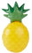 Smiffys Aufblasbare Ananas, Gelb, 59 cm/23 Zoll