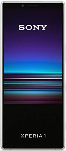 Sony Xperia 1 16,5 cm (6.5) 6 GB 128 GB SIM Doble 4G White 3330 mAh - Smartphone (16,5 cm (6.5), 6 GB, 128 GB, 12 MP, Android 9.0, White)