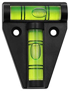 Magnetic T-Spirit Level, Cross Spirit Level, Small Spirit Level, Two Way Spirit Level, Durable and Shatterproof Motorhome Accessories, Strong Magnet Caravan Accessories, Perfect Camping Accessory