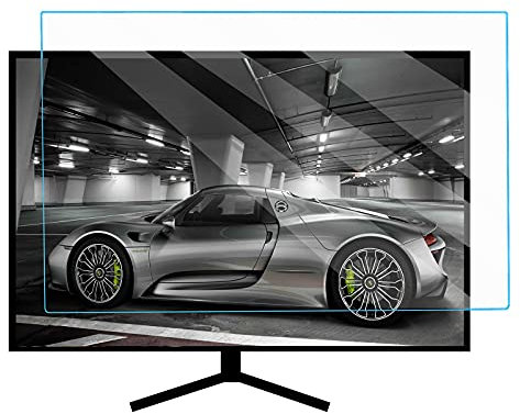 ZLSD Tv Screen Protector 32-37 Inch Anti Blue Light, Matte Anti-glare Film No Bubble Anti-scratch Injury, for Lcd, Led, Oled and Qled 4k Hdtv,Matte-32inch(698x392MM)