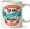 MUGFFINS Tazas 17 Cumpleaños - En Español - Me ha llevado 17 años llegar a ser increíble - 11 oz - Regalo original y divertido