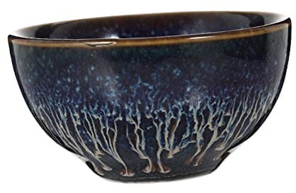 Anneome Sushi Japanese Round Tasting Kungfu Cups Teaware Drinkware Kitchen Water Mini Metal Traditional Bowl Accessories Wine No Delicate Ml Blue Decorative Juice Beverage Gongfu