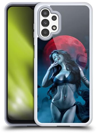 Head Case Designs Offizielle Tom Wood Blut Lust Vampir Fantasie Gel Handyhülle Hülle [Militärischer Schutzgrad] Kompatibel mit Samsung Galaxy A13 (2022)