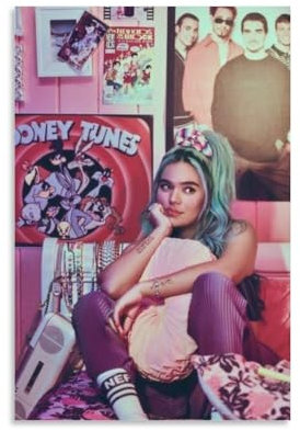 diDIdo Karol-G-Carolina-Giraldo-Navarro (7) Poster für Wandposter für Zimmer, ästhetische Raumdekoration, Teenagerzimmer-Dekor für Mädchen, Wanddekoration, 20 x 30 cm