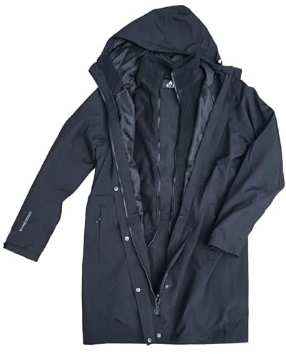 Whistler Damen Leonie 3 in 1 Jacke, Black, 38
