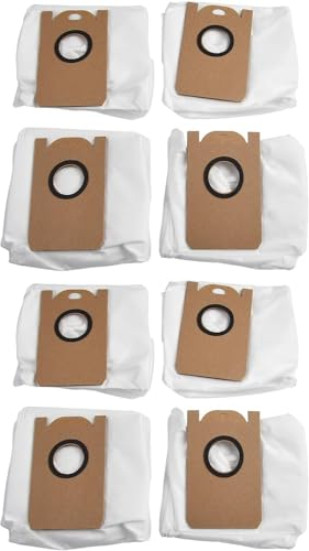 YUETTYY Dust Bags For Laresar L6 Nex Robot Vacuum Cleaner Replacement Leakproof Dust Bag-4 Pack (8)