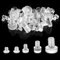 50 Stück Tisch Stoßfänger Lärm Dämpfung Pads Transparent Gummi Anschlagdämpfer Stoßfänger Für Tischplatten Aus Glas Gummipuffer Möbel Puffer Weich Elastikpuffer Antikollisions Tischstoßstangen