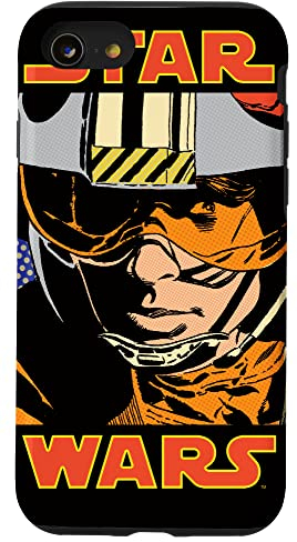 Hülle für iPhone SE (2020) / 7 / 8 Star Wars: Rebellenpilot Luke Skywalker