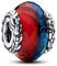 HAEPIAR S925 Sterling Silber Charm für Armband Charm Halskette Dangle Dragons of Ice and Fire Glas für Frauen Mädchen Geburtstagsgeschenke
