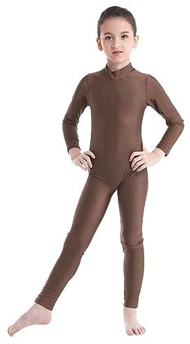 Zaldita Enfant Unisexe Justaucorps De Gmnastique Académique à Manche Longue Combinaison De Danse Collant Pantalon De Gym Sport Bodysuit Jumpsuit