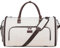 Vessgra Anzugtasche, Kleidersack Reisetaschen für Anzüge, Wasserdichter Kleidersack Tasche für Männer und Frauen, 2 in 1 Garment Duffel Bag Hängetasche für Anzug mit Schuhtasche (Beige)
