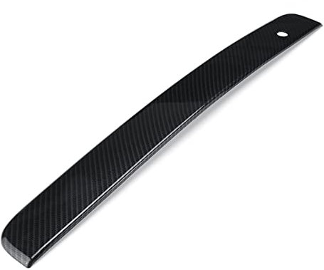HCPAVEXT Heckspoiler Spoiler Für VW T5 T5.1 T6 T6.1 Für Transporter Schwarz/Kohlefaser-Optik Auto Doppeltür Hinterer Haltegriff Verkleidungsabdeckung Kofferraumdeckel (Carbon Fiber Look)