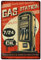 SUPERDANT Tankstelle Metall Blechschild Geöffnet 7/24 Blechschilder Retro Kraftstoff Erinnerungsblechschild Vintage Deko Blechschilder Metall Wandkunst Barschild Zuhause Für Männerhöhle Wohnzimmer
