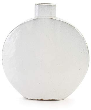 VASIJA 40X15X43 GRES BLANCO