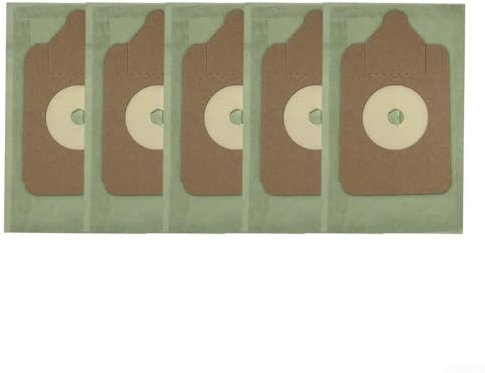 Lot de 5 sacs à poussière en papier double couche pour aspirateur Numatic pour Henry NVM-1CH HVR200-11 (A)