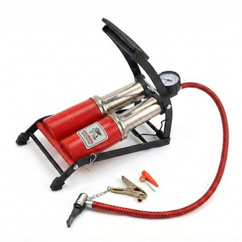 Aspect Foot Pump with Pressure Gauge, Compact Heavy duty For Car Tyres Pressure Gauge