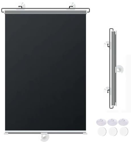 Tenda Avvolgibile Con Ventose 40x80cm Senza Fori Tende A Rullo Oscurante,