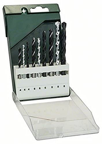 Bosch DIY 9tlg. gemischtes Bohrer-Set Metall/Stein/Holz