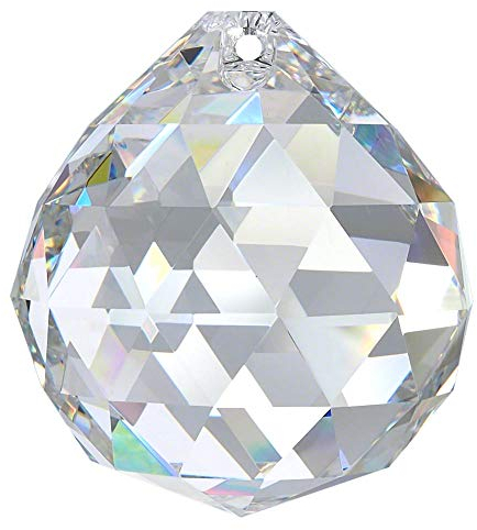 Regenbogenkristall Kugel Ø 50mm Crystal 30% PbO ~ Feng Shui Sonnenfänger