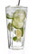 Herz & Heim® graviertes Longdrinkglas mit Kreuzfahrtschiff im Paradies mit eigenem Namen