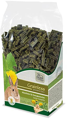 JR FARM Grainless Complete Junior Zwergkaninchen 1000 g
