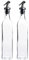 2-Pack Olive Oil Dispenser Set for Vinegar, Syrup - Glass Bottle Salad Dressing Container for Kitchen, Cooking (500 ml)