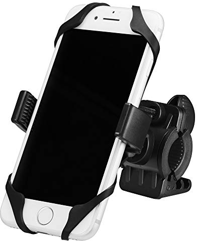 Spigen Handyhalterung Fahrrad, [360° Sicherer Blick][Prämie Verstellbar] Stadt Berg Drehbar Fahrrad Halterung für iPhone X/8/8Plus/7/7 Plus/6S, Galaxy S8/S7/Note 8/5, All Smartphone - A250