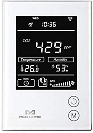 MCO Home Z-Wave Smart Air Quality CO2 Sensor, 220VAC, MH9-CO2-WA