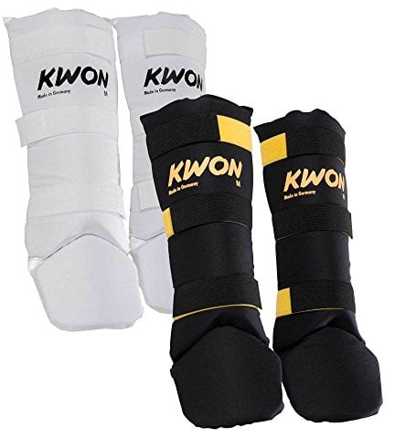 Kwon Schienbein- und Spannschutz Muay Thai Junior weiß
