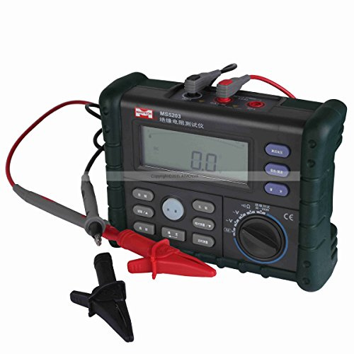 MASTECH MS5203 Digital Insulation Resistance Tester Multimeter 10G 1000V