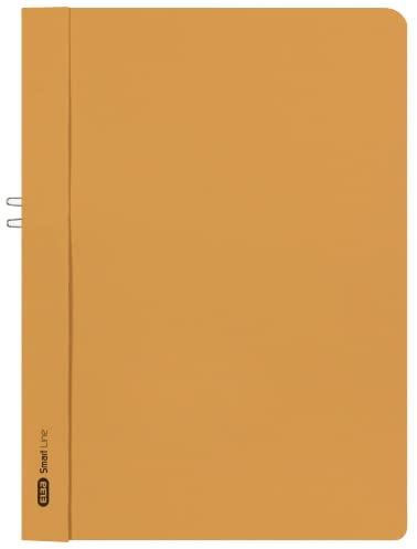 Elba Klemmhefter A4, Smart Line, ohne Vorderdeckel, aus Karton, gelb, 50 Stück