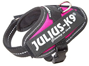 Julius-K9, IDC Powergeschirr, Größe: 3XS / Baby 1, Dunkelpink