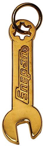 9ct Gold Snap On Spanner Pendant 10 grams stamped 375 51 x 15 mm