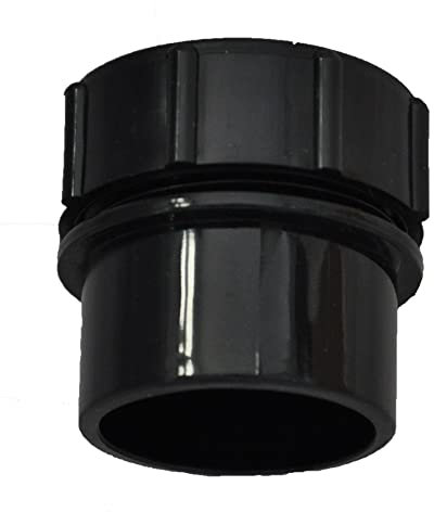 Solvent Black 50mm (56mm) Waste Access Plug - Black