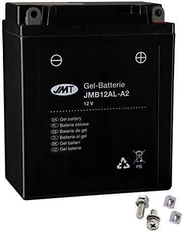 YB12AL-A2 Gel Batterie für Satelis 250 i.e Premium Baujahr 2006-2011 von JMT