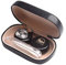 Rain House Cute Contact Lens Cases, Cat, Fox, Rabbit & Perfume Patterns, Black Case Rabbit, Portable Pink Holder with Tweezers for Travel Kit
