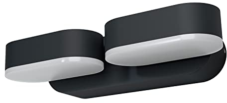 LEDVANCE LED Wand- und Deckenleuchte, Leuchte für Außenanwendungen, Warmweiß, 100,0 mm x 230,0 mm x 54,0 mm, ENDURA STYLE MINI SPOT