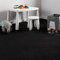 Steffensmeier Teppichboden Cambridge Young Meterware | Auslegware für Kinderzimmer Wohnzimmer Schlafzimmer | Schwarz, Größe: 400x500 cm