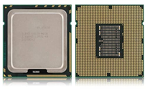 Procesador Diyeeni Xeon X5650 (zócalo: LGA 1366, 6 núcleos, Tipo de Memoria: DDR3 800/1066/1333, Cache 12Mo) CPU para Placa Base X58, Serie X79, Proceso de fabricación 12 NM