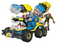 Giochi Preziosi Power Players, T-Force Fahrzeug mit Funktionen, Monster Truck mit Backen, Schlagangriff, Spielzeug für Kinder ab 4 Jahren, PWW03