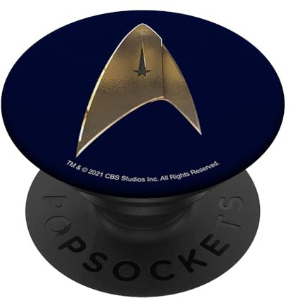 Star Trek Discovery Federation Shield PopSockets mit austauschbarem PopGrip
