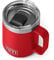 Yeti Rambler 10 oz Stackable Mug, Vacuum Insulated, Stainless Steel with MagSlider Lid, Rescue Red