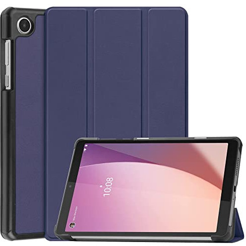 LIUZIHAN Case for Lenovo Tab M8 Gen 4 Tablet Case, Premium Leather Flap Tablet Case, Ultra-thin and lightweight, Case Cover for Lenovo Tab M8 Gen 4 Tablet.Dark Blue