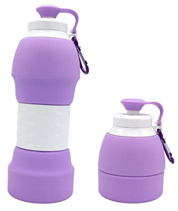 Happyyami Bouteille Eau Pliable De Voyage Bouilloire Portable Extensible Contenant Eau Pour Camping Randonnée